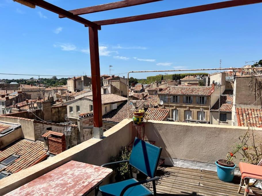 Une Ambiance Boheme Sur Les Toits De Sainte-Anne Montpellier Exterior foto